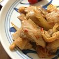 seedayami's cooksnap of when they made 鶏肉とエシャロットの柚子胡椒炒め.