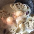 Novice's cooksnap of when they made しょうが風味の根菜シチュー.