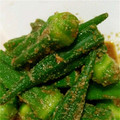 micipon's cooksnap of when they made 簡単！オクラのごま和え.