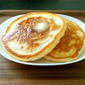 omc1's cooksnap of when they made ホットケーキ.