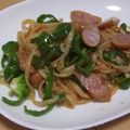 きらり流れ星's cooksnap of when they made ♥簡単・ナポリタン♥.