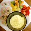 ヒサヤン's cooksnap of when they made 父の日おつまみ！蒲鉾deチーズフォンデュ.