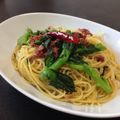 まゆこ．Ｍ's cooksnap of when they made コンビーフと玉ねぎの和風パスタ☆.