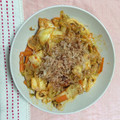 yuuukiy's cooksnap of when they made キムマヨ★焼きうどん.