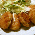 みゆたかあん's cooksnap of when they made 鶏つくねのしょうが焼き.