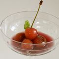 gingamom's cooksnap of when they made ♠大人味アメリカンチェリーのコンポート♠.