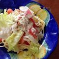 may1029's cooksnap of when they made 洋風塩麹ソースの冷製パスタ.