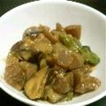 terakooo's cooksnap of when they made お腹満足♪コンニャクと茄子の炒め物.
