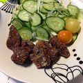 わたもも's cooksnap of when they made 安くて簡単♪鮪の血合い竜田揚げ.