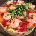 LalaNY's cooksnap of when they made 簡単ちらし寿司ケーキ.