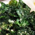 あき☆MAMA's cooksnap of when they made サクッとホロ苦モロヘイヤチップス.