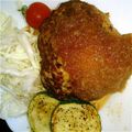 テディ☆★'s cooksnap of when they made 完食♪ 初夏のオニオンソースハンバーグ.