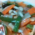 はぴぬこ's cooksnap of when they made 和風あんかけ☆大根・ピーマン・油揚げ.