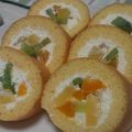 ♡てらまゆ♡'s cooksnap of when they made ローカーボ　いちごロールケーキ.
