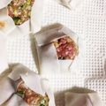 まいたんぽ's cooksnap of when they made かめ餃子～♪（包み方）.