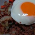 ラグラッツ's cooksnap of when they made 温玉のせ挽肉と野菜のあんかけ.