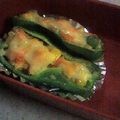 黒猫子's cooksnap of when they made ミックスベジタブルマヨカップピーマン♪.
