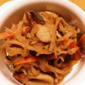 ぴーぱちゃい's cooksnap of when they made 思い出の味、竹輪と切り干し大根の煮物.
