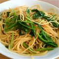 よっぴー＊'s cooksnap of when they made ☆ホウレン草たっぷりパスタ☆.