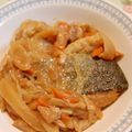 konbu_'s cooksnap of when they made 鮭と野菜の味噌炒め　チャンチャン焼き風.