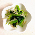 yumeusa☆'s cooksnap of when they made ほうれん草ともやしの麺つゆゴマ油和え♪.