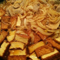 さっちんとしーちゃん's cooksnap of when they made ♧簡単で早い♪ 厚揚げと豚の生姜焼き♧.