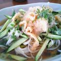 kazyue's cooksnap of when they made ダイエット＆夏バテに最適♪おろしそうめん.