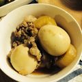 1045_'s cooksnap of when they made 肉と大根のスピード煮.