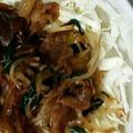caches's cooksnap of when they made 超簡単再現♡男惚れ飯！吉野家風十勝豚丼.
