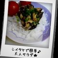 MysticRose's cooksnap of when they made シイタケで簡単♪大人サラダ★.