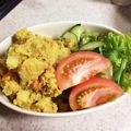 sasoha's cooksnap of when they made カレー味☆フライパンで作るヘルシーおから.
