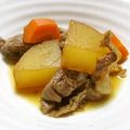 splendor's cooksnap of when they made 大根と牛肉の甘辛煮.