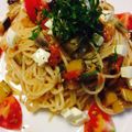 りけあ's cooksnap of when they made ひんや～り!!　トマトとナスの冷製パスタ.