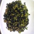 ルルコット's cooksnap of when they made ご飯のお供♪大根葉のごま炒め.
