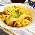 Marrietty's cooksnap of when they made 簡単しめじのヘルシー卵丼.
