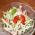 kaori5548's cooksnap of when they made 水菜のごまマヨサラダ.