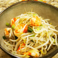 saki1010's cooksnap of when they made もやしとむき海老の塩炒め.