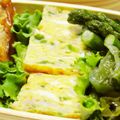 どんぴんたん's cooksnap of when they made お弁当⭐️ピーマンとベーコンのたまごやき.