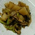 chokomashu's cooksnap of when they made ✿冷凍ポテトとしめじの❀焼肉のタレ✿炒め.