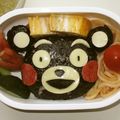 たんサン's cooksnap of when they made キャラ弁**くまモン.