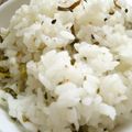 ぽけじん's cooksnap of when they made カブの葉とじゃこの炊き込みご飯.