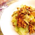 ぽむぽむ★'s cooksnap of when they made キャベツと玉子のソース炒め.