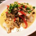 tama73's cooksnap of when they made シェフ直伝！タラのキノコクリームソース.