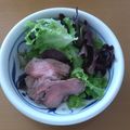 むさわん's cooksnap of when they made 簡単フライパンですぐ出来るローストビーフ.