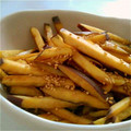 minibird's cooksnap of when they made さつまいもとにんじんのきんぴら.