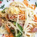 そんずまん's cooksnap of when they made ゴーヤ人参しりしりそうめんチャンプルー♡.