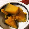 chco's cooksnap of when they made かぼちゃの煮物.