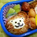 あっきぽん☆'s cooksnap of when they made 簡単なライオンさん弁当：キャラ弁.