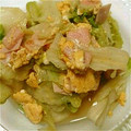 xairx's cooksnap of when they made 簡単・レタスとハムと卵炒め.