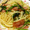 slugger66's cooksnap of when they made 簡単♡ほうれん草とベーコンの和風パスタ♪.